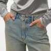 Vmremy jeans med middels høy midje og vid passform
