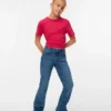 Vmriver High Rise Slim Fit-Jeans