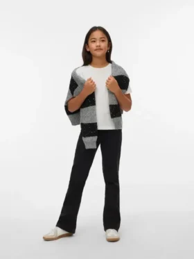 Vmriver jeans med høy midje og utvidet passform