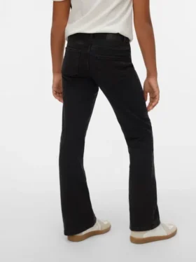 Vmriver jeans med høy midje og utvidet passform