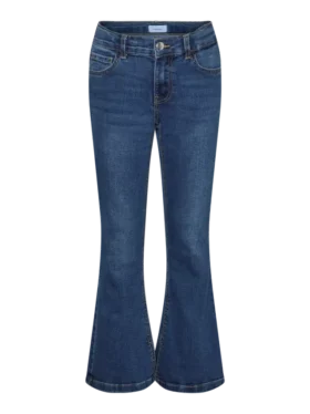 Vmruby jeans med middels høy midje og utvidet passform