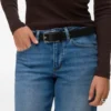 Vmsandie – Stretch-Jeans med middels høy midje og vid passform