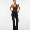 Vmselina jeans med høy midje og utvidet passform