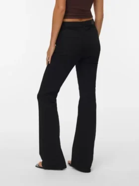 Vmselina jeans med høy midje og utvidet passform