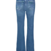Vmselina jeans med høy midje og utvidet passform