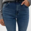 Vmselina jeans med høy midje og utvidet passform