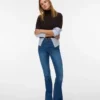 Vmsiga-jeans med høy midje og utvidet passform