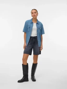 Vmsigga denimskjorte