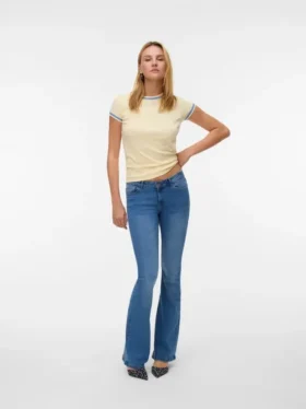 Vmsigi-jeans med lav midje og utvidet passform