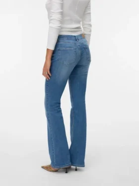 Vmsigi-jeans med lav midje og utvidet passform
