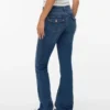 Vmsigi jeans med lav midje og utvidet passform