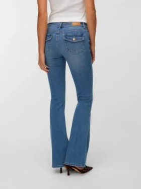 Vmsigi-jeans med lav midje og utvidet passform