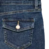 Vmsigi jeans med lav midje og utvidet passform