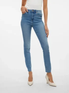 VMSophia høytaljede jeans med smal passform