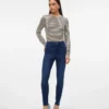 VMSophia høytaljede jeans med smal passform