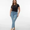 VMSophia-jeans med høy midje og smal passform