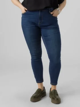 VMSophia-jeans med høy midje og smal passform