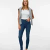 VMSophia-jeans med høy midje og smal passform