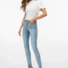 VMSophia-jeans med høy midje og smal passform
