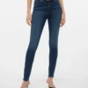 VMSophia jeans med høy midje og smal passform