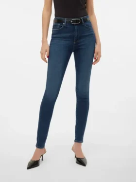 VMSophia jeans med høy midje og smal passform
