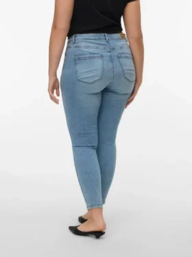VMSophia-jeans med høy midje og smal passform