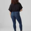 VMSophia-jeans med høy midje og smal passform