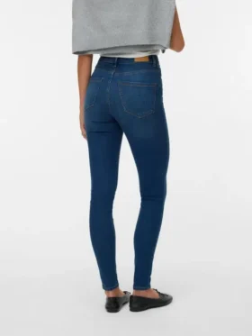 VMSophia-jeans med høy midje og smal passform