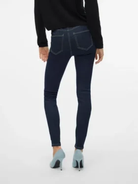 VMSophia jeans med høy midje og smal passform