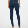 VMSophia jeans med høy midje og smal passform