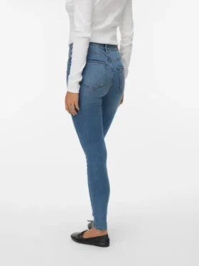 VMSophia-jeans med høy midje og smal passform