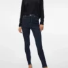 VMSophia jeans med høy midje og smal passform