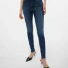 VMSophia jeans med høy midje og smal passform