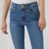 VMSophia-jeans med høy midje og utvidet passform