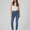 VMSophia-jeans med høy midje og utvidet passform