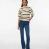 Vmtanna jeans med høy midje og utvidet passform