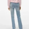 Vmtanna-jeans med høy midje og utvidet passform