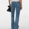 Vmtanna jeans med høy midje og utvidet passform