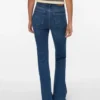 Vmtanna jeans med høy midje og utvidet passform