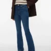 Vmtanna jeans med høy midje og utvidet passform