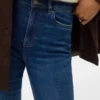 Vmtanna jeans med høy midje og utvidet passform