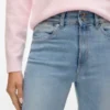 Vmtanna-jeans med høy midje og utvidet passform