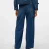 Vmtaylor jeans med middels høy midje og løs passform