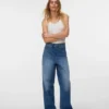 Vmtaylor jeans med middels høy midje og vid passform