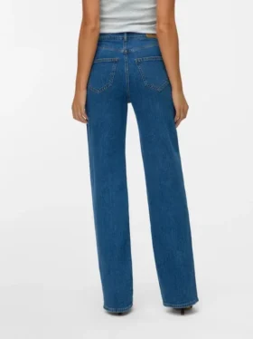 Vmtessa High Rise Wide Fit – Cropped-Jeans