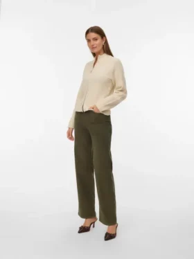 Vmtessa høytaljede corduroy-Jeans med vid passform