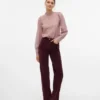 Vmtessa høytaljede corduroy-Jeans med vid passform