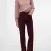Vmtessa høytaljede corduroy-Jeans med vid passform