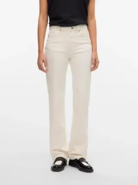 Vmtessa jeans med høy midje og rett passform
