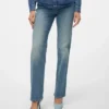 Vmtessa jeans med høy midje og rett passform